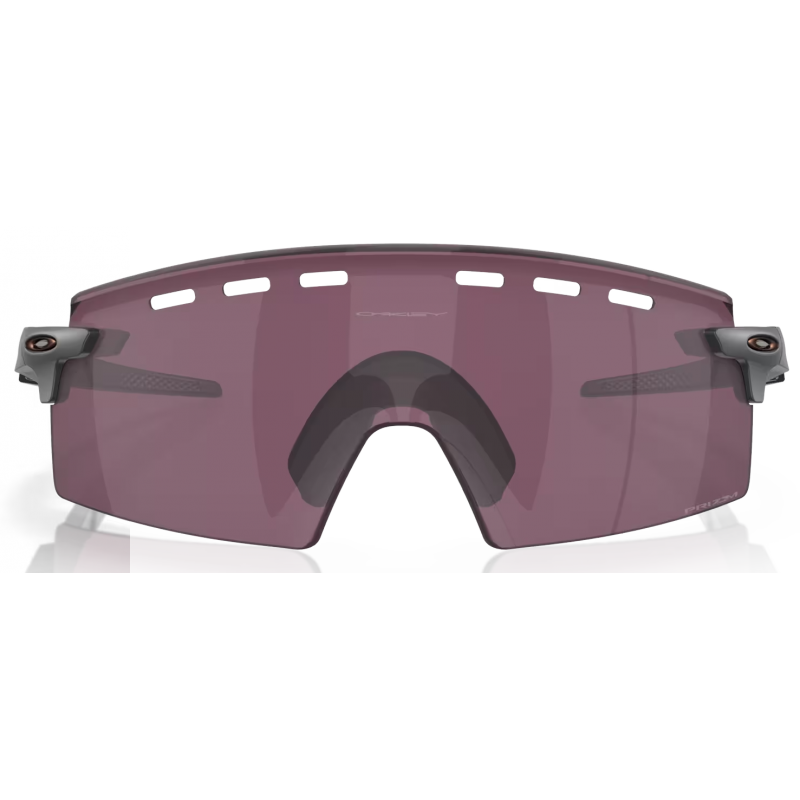 Oakley Encoder Strike Vented Matte Grau Smoke Linse Prizm Road Schwarz