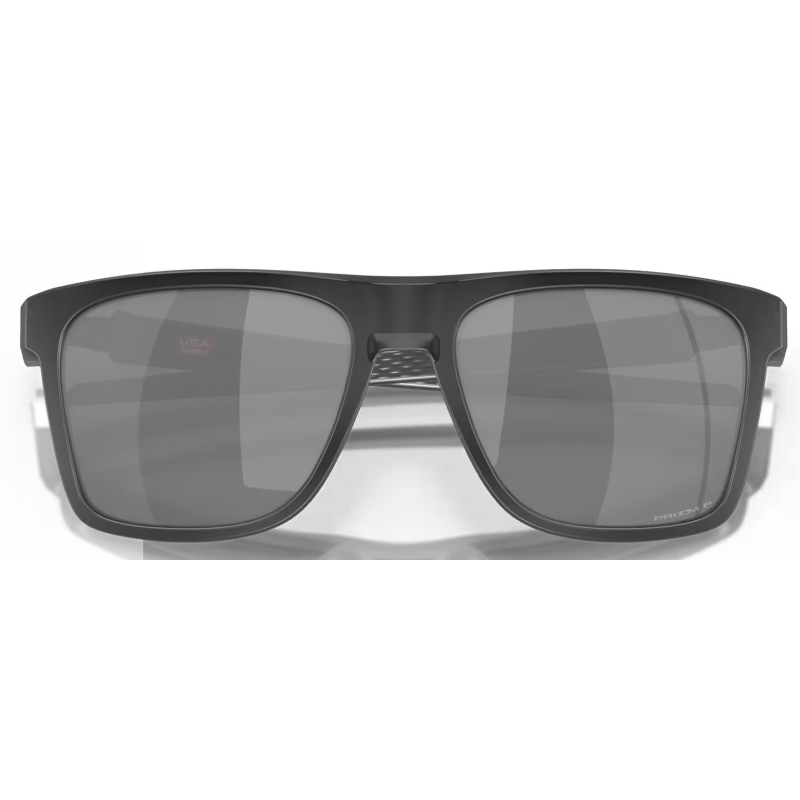Oakley Leffingwell Matte Schwarz Tinte Linse Prizm Schwarz Polarisiert 910004
