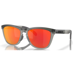 Oakley Frogskins Reihe Matte Grau Rauch/Grau Tinte Linse Prizm Rubin