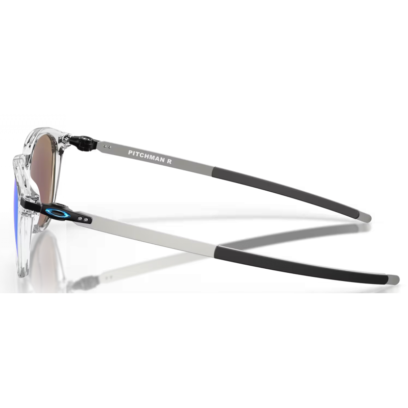 Oakley Pitchman Polished Clear Linse Prizm Sapphire OO9439-0450