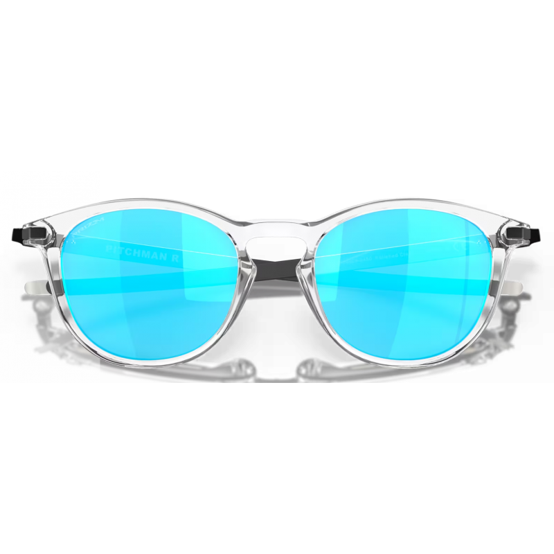 Oakley Pitchman Polished Clear Linse Prizm Sapphire OO9439-0450