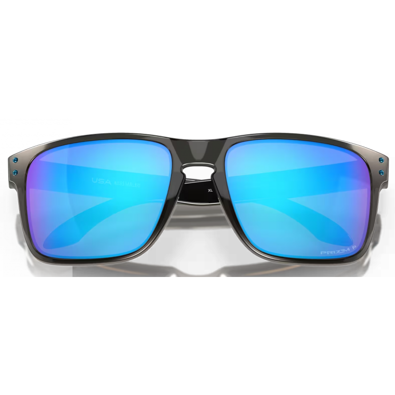 Oakley Holbrook XL Grau Rauch Linse Prizm Sapphire Polarisiert 941709