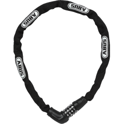 Abus Steel-O-Chain 5805C/75 schwarz Schloss - Versand 24h