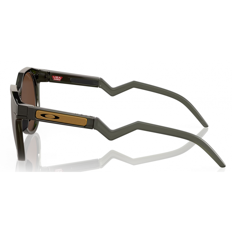 Oakley Hstn Olive Ink Linse Prizm Tungsten polarisiert OO9242-0352