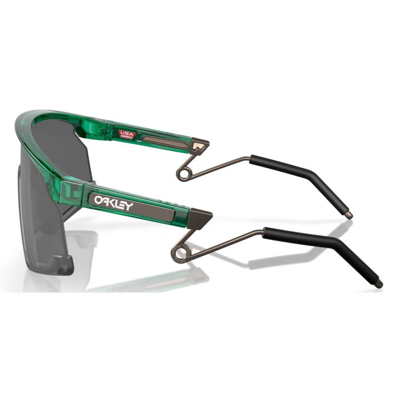 Oakley Bxtr Metal Transparent Viridian Linse Prizm Schwarz OO9237-0539