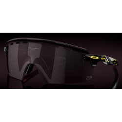 Oakley Encoder Strike Vented Tour De France 2024 Schwarz Tinte Linse Prizm Straße Schwarz