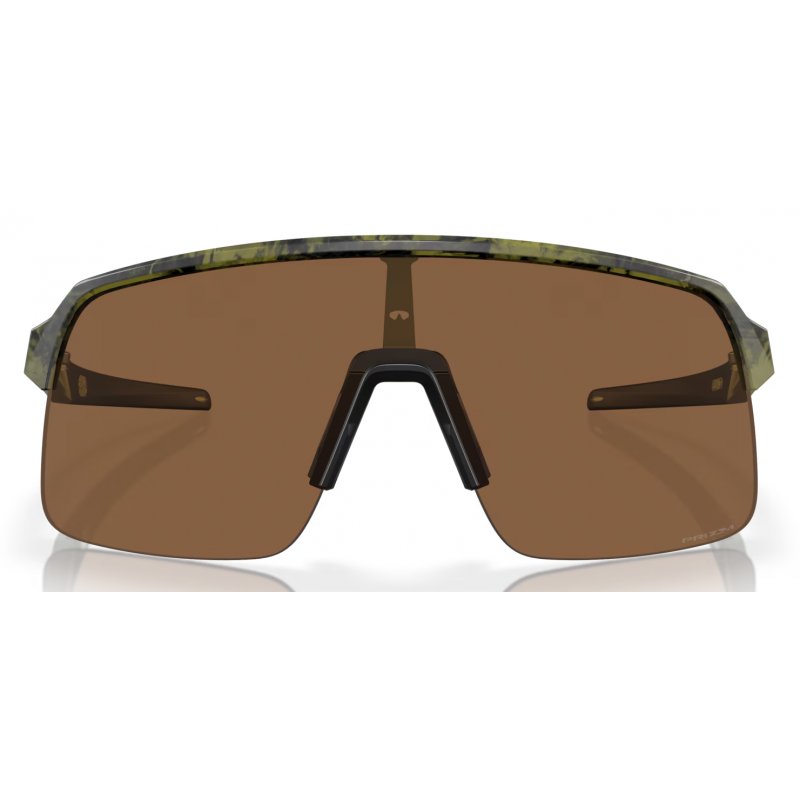 Oakley Sutro Lite Matte Transparent Fern Swirl Linse Prizm Bronze