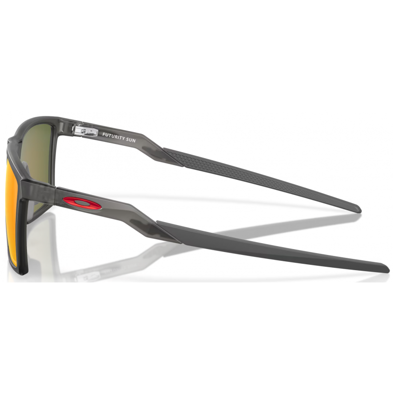Oakley Futurity Sun Satin Grau Smoke Linse Prizm Ruby Polarisiert 948204