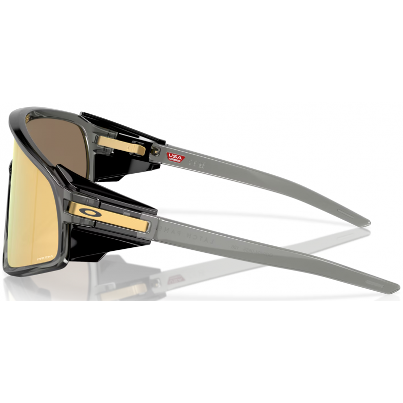 Oakley Latch Panel Grau Rauch Linse Prizm 24k OO9404-0535 - Versand 24h