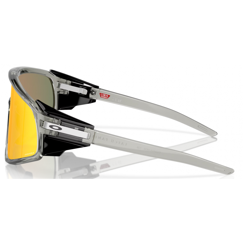 Oakley Latch Panel Grau Tinte Linse Prizm Ruby OO9404-0435 - Versand 24h