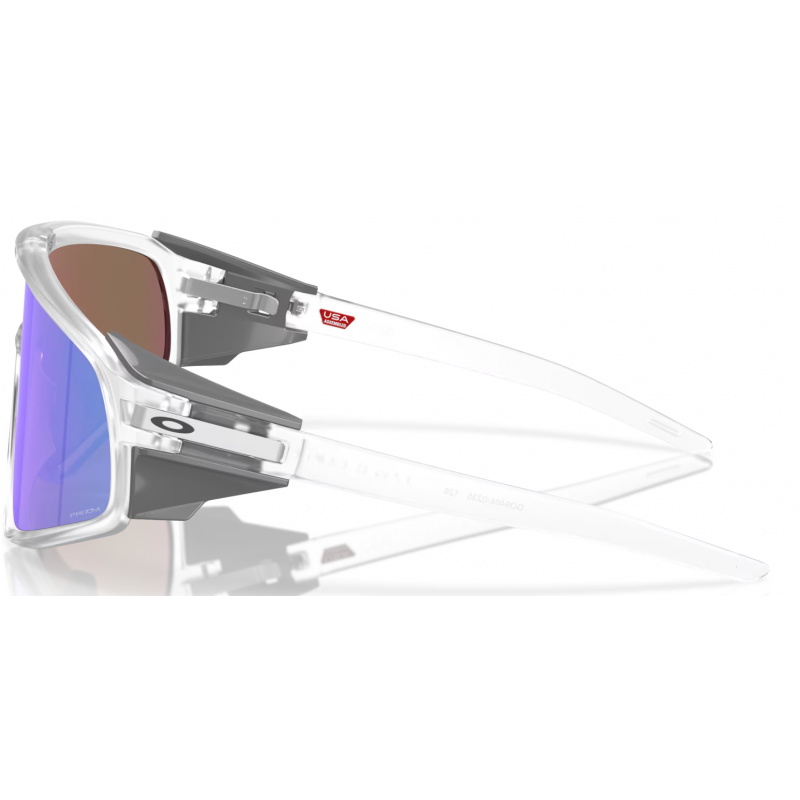 Oakley Latch Panel Matte Clear Linse Prizm Violet OO9404-0235