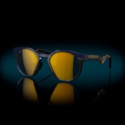 Oakley Hstn Kylian Mbappé Marine/Transparent Blau Linse Prizm 24k Pol