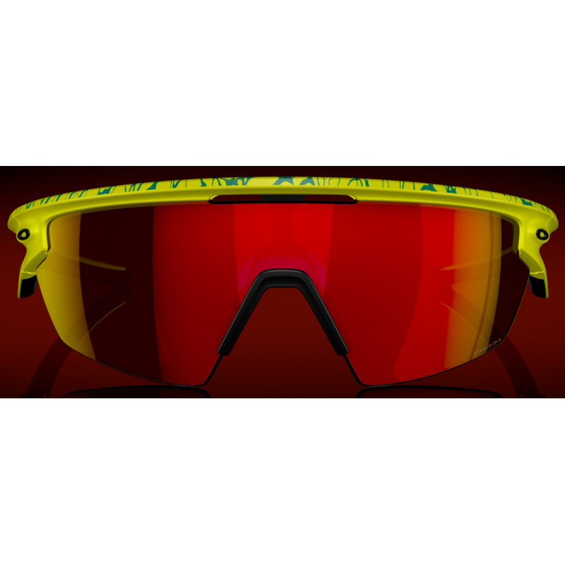 Oakley Matte Tennisball Gelb/Celeste Neuron Linse Prizm Ruby 940314