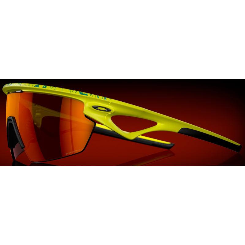 Oakley Matte Tennisball Gelb/Celeste Neuron Linse Prizm Ruby 940314