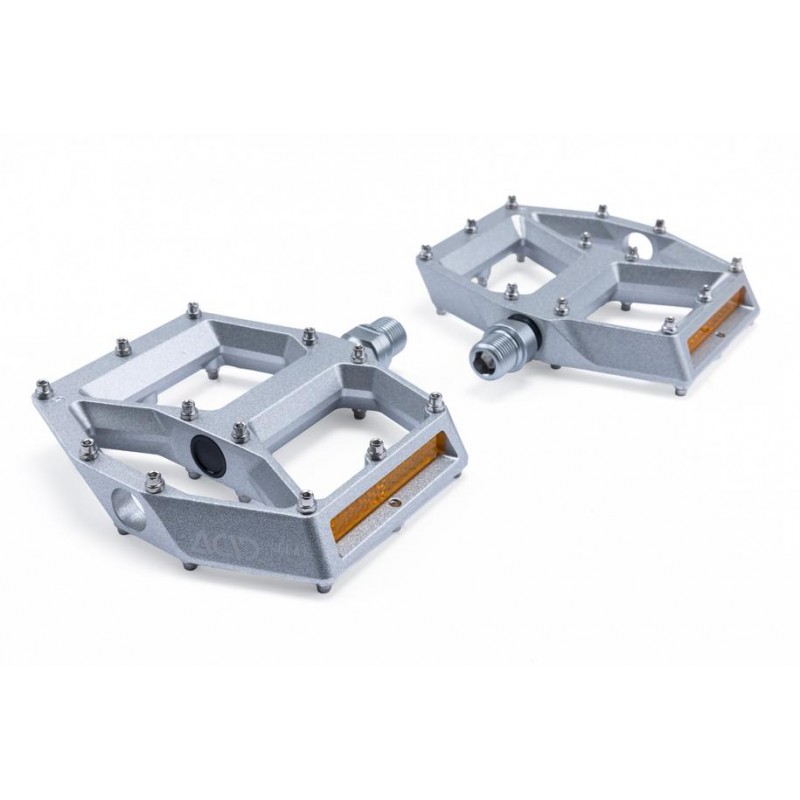 ACID Flat A20 Silber Pedale MTB aus Aluminium - Versand 24h