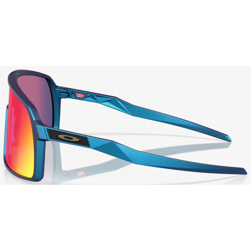 Oakley Sutro matte cyan/blaue colorshift linse prizm road OO9406-c137