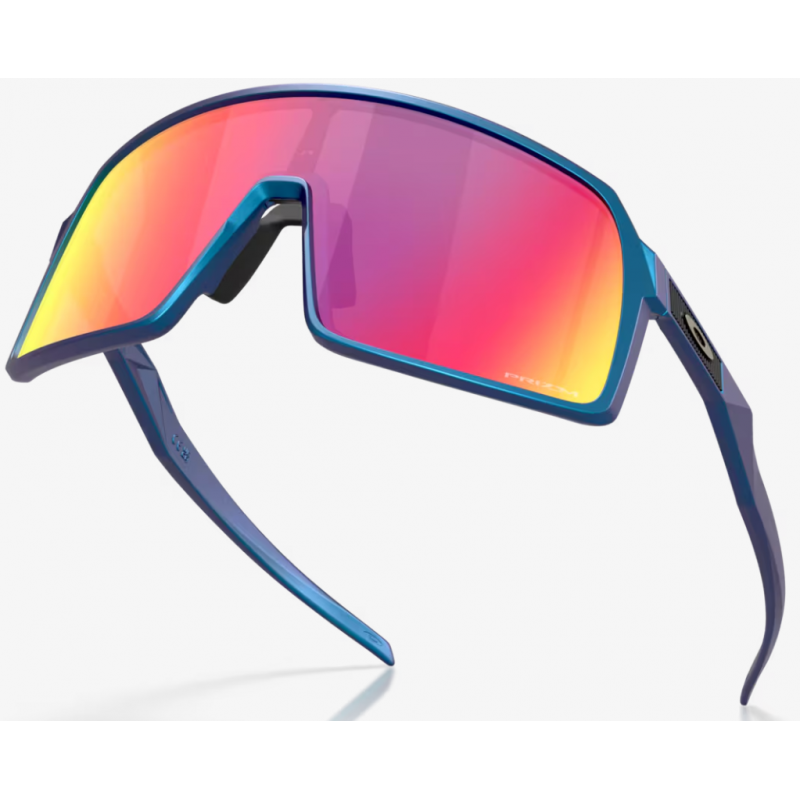 Oakley Sutro matte cyan/blaue colorshift linse prizm road OO9406-c137