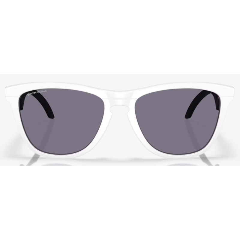 Oakley Frogskins Hybrid Duality Collection Matte Weiß Linse Prizm Grau