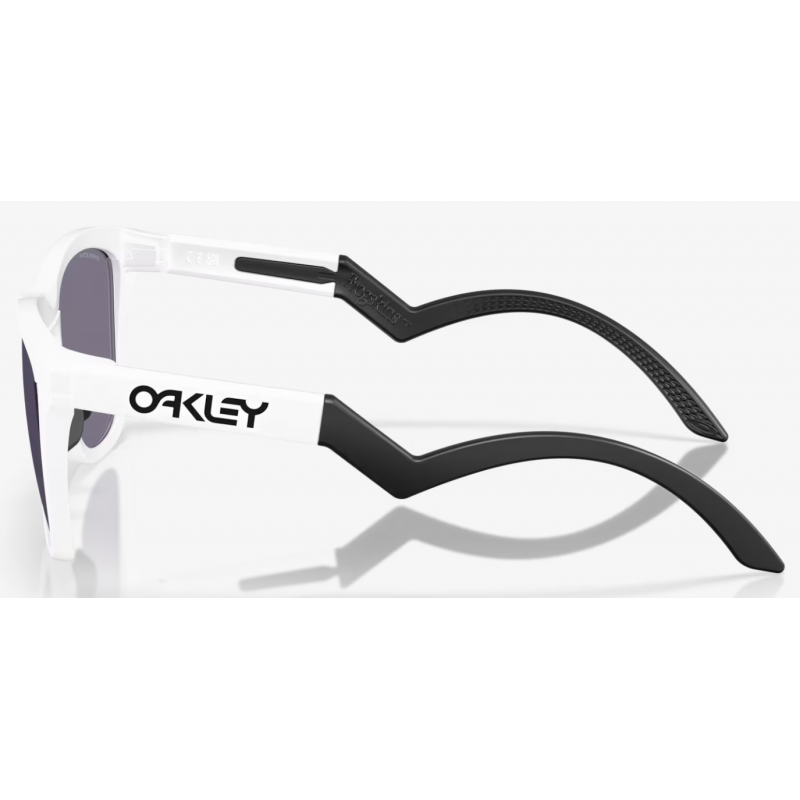 Oakley Frogskins Hybrid Duality Collection Matte Weiß Linse Prizm Grau