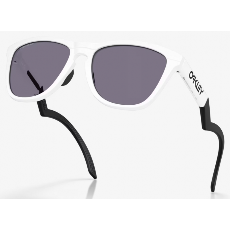 Oakley Frogskins Hybrid Duality Collection Matte Weiß Linse Prizm Grau
