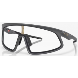 Oakley Rslv Matte Carbon Gläser Clear To Black Iridium Photochromic