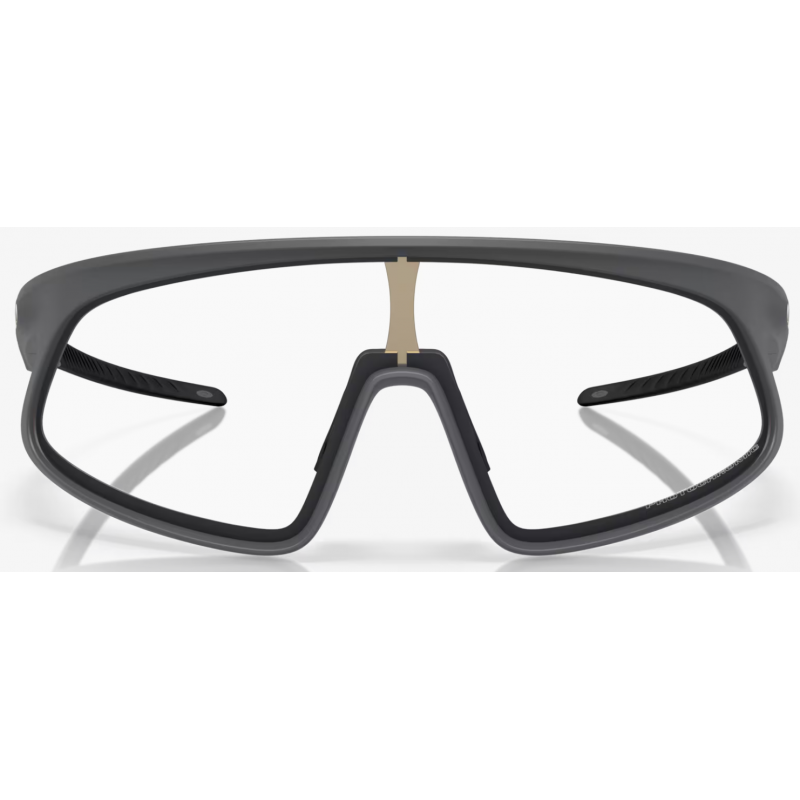 Oakley Rslv Matte Carbon Gläser Clear To Black Iridium Photochromic