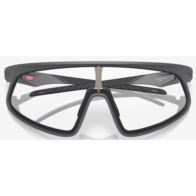 Oakley Rslv Matte Carbon Gläser Clear To Black Iridium Photochromic