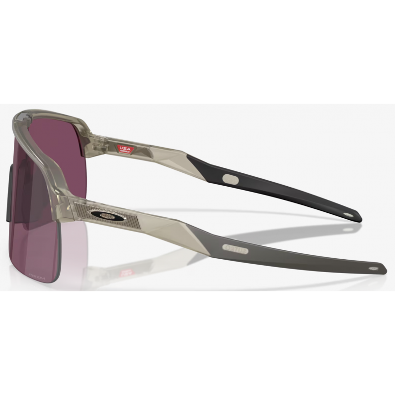 Oakley Sutro Lite Matte Grau Tinte Linse Prizm Straße Schwarz OO9463-7039