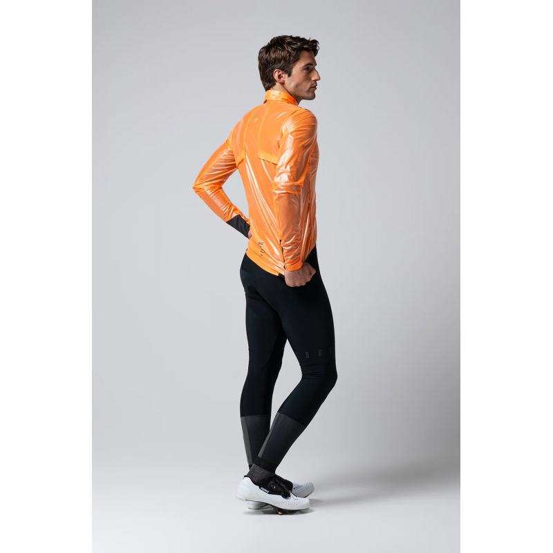 Gobik Pluvia 2.0 Blazing Orange unisex leichte wasserdichte Jacke