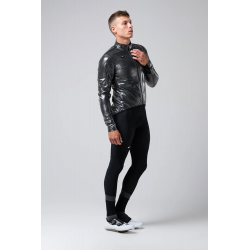 Gobik Pluvia 2.0 True Black Unisex leichte wasserdichte Jacke