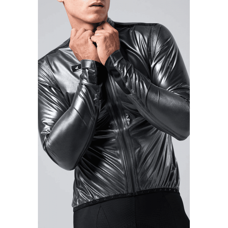 Gobik Pluvia 2.0 True Black Unisex leichte wasserdichte Jacke