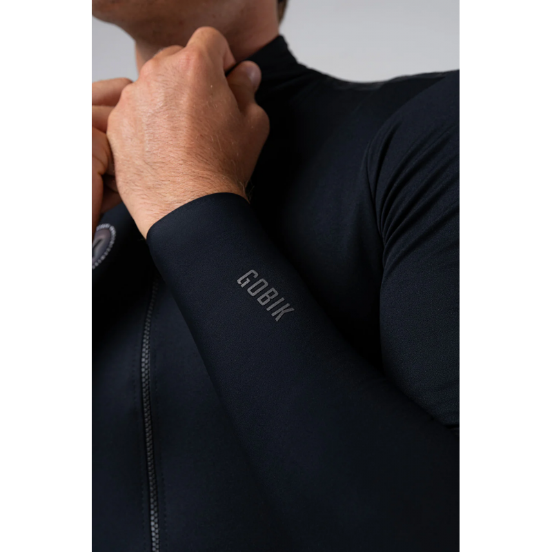 Gobik Haru 2.0 Pitch Black unisex leichte thermische Armstulpen