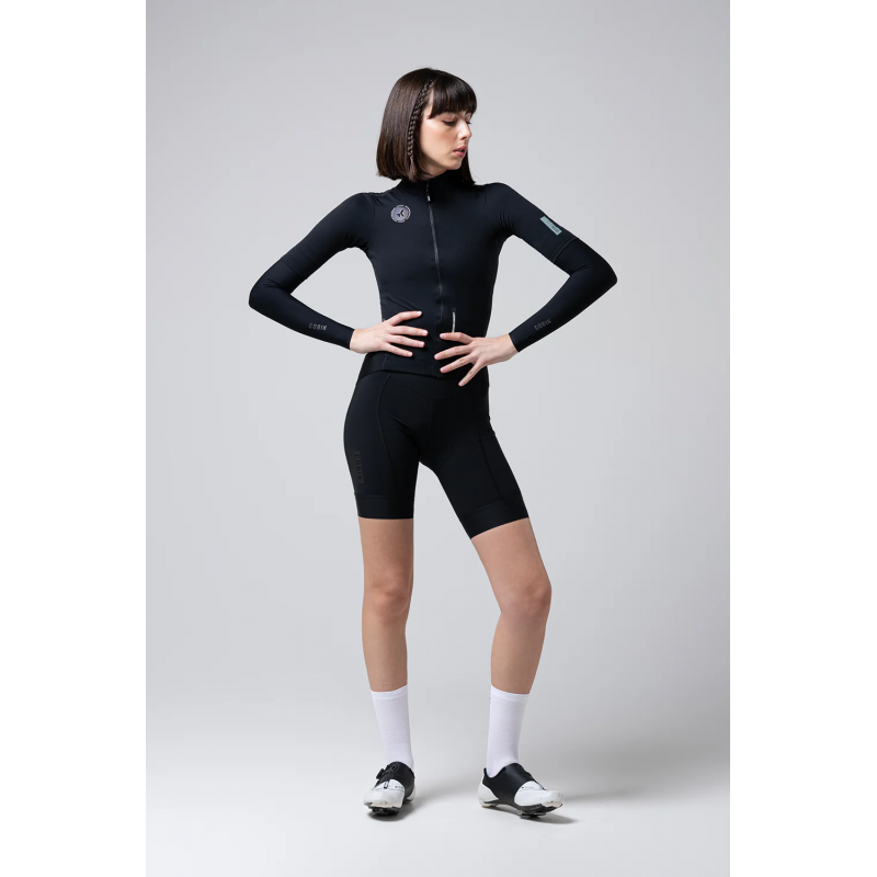 Gobik Haru 2.0 Pitch Black unisex leichte thermische Armstulpen