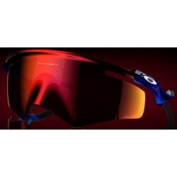Oakley Qntm Kato Crystal Blue Linse Prizm Ruby OO9481-0556 - Versand 24h
