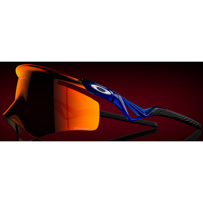 Oakley Qntm Kato Crystal Blue Linse Prizm Ruby OO9481-0556 - Versand 24h