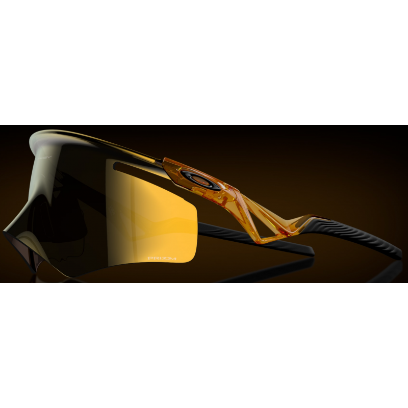 Oakley Qntm Kato Transparent Light Curry Linse Prizm 24K OO9481D-0456