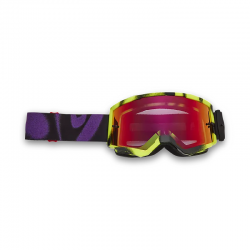Fox Hauptemotion mit rotem fluoreszierendem Spiegelglas - Versand 24h