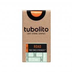Tubolito Road 700c SV 80mm Presta-Ventil orange Schlauch - Versand 24h