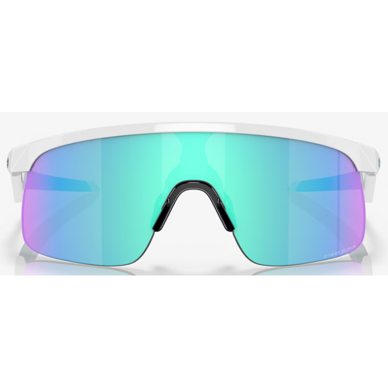 Oakley Resistor poliert weiß Linse Prizm Sapphire OJ9010-0723