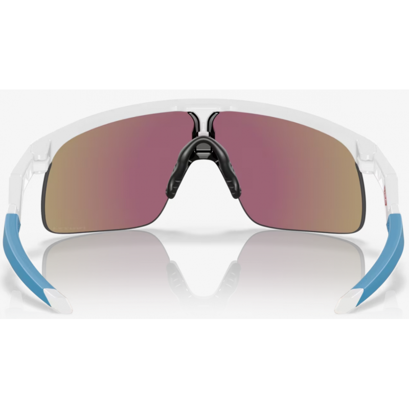 Oakley Resistor poliert weiß Linse Prizm Sapphire OJ9010-0723