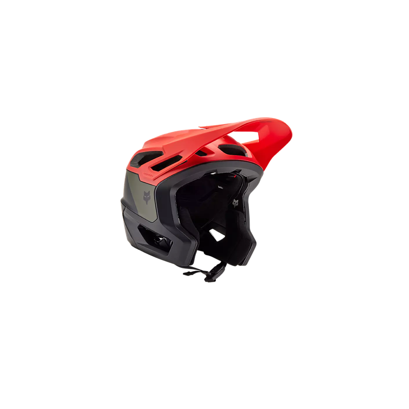 Fox Dropframe Pro orange fire helmet - Versand 24h