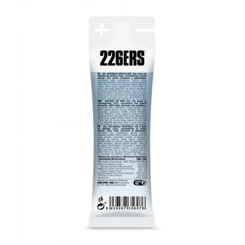 226ers Isotonisches Eis 68g isotonisches Energiegels mit Menthol - Angebote