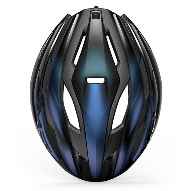 Met Trenta 3K Carbon Mips blau irideszent matt - Versand 24h