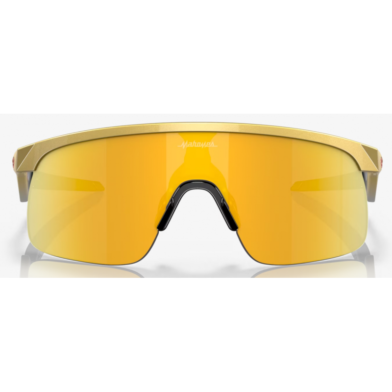 Oakley Resistor Patrick Mahomes II Kollektion Olympisches Gold prizm 24k