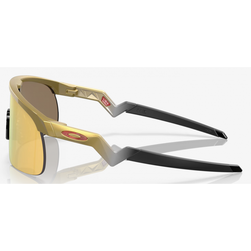 Oakley Resistor Patrick Mahomes II Kollektion Olympisches Gold prizm 24k