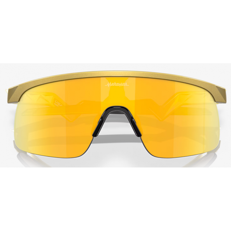Oakley Resistor Patrick Mahomes II Kollektion Olympisches Gold prizm 24k