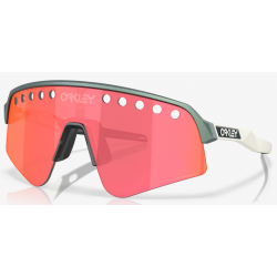 Oakley Sutro Lite Sweep matt silber/blau colorshift prizm trail torch