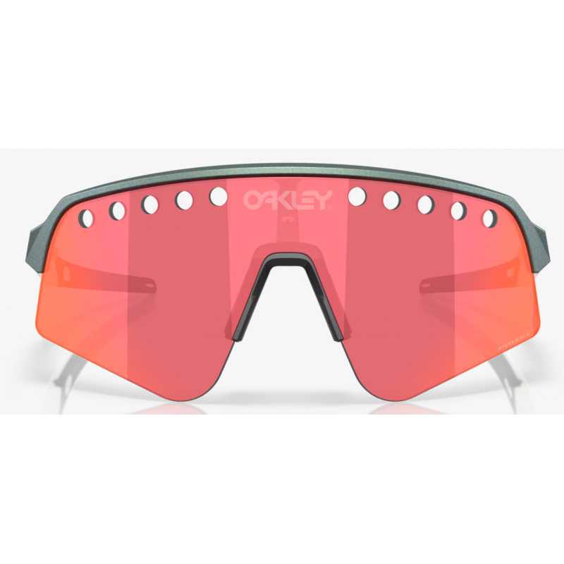 Oakley Sutro Lite Sweep matt silber/blau colorshift prizm trail torch