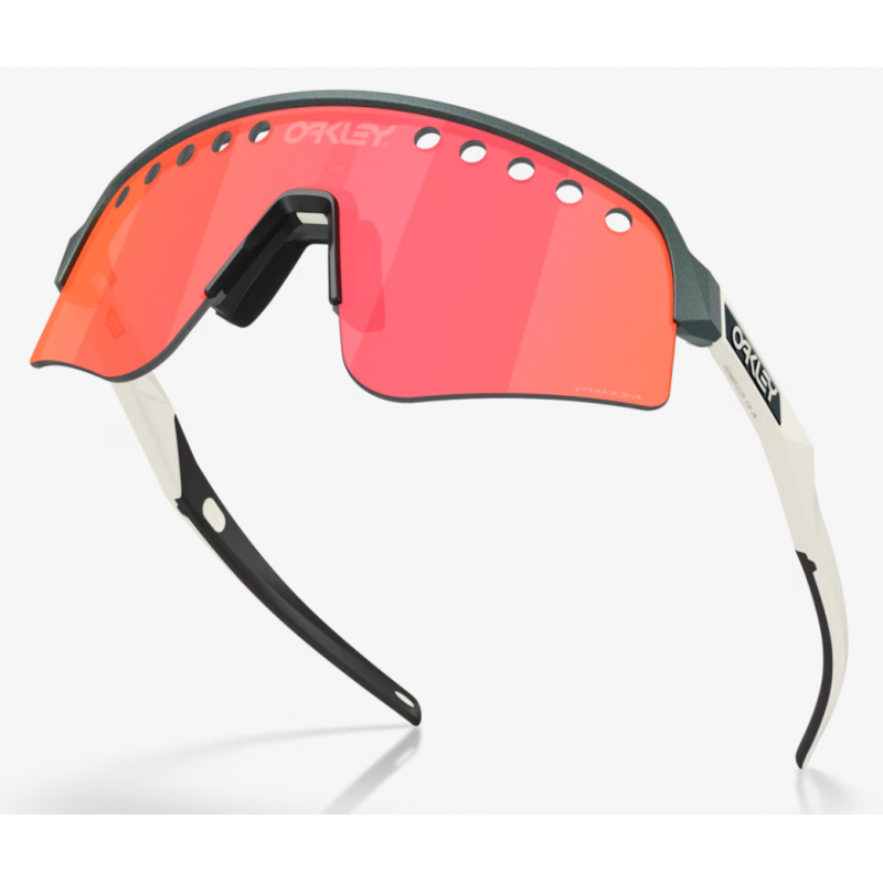 Oakley Sutro Lite Sweep matt silber/blau colorshift prizm trail torch