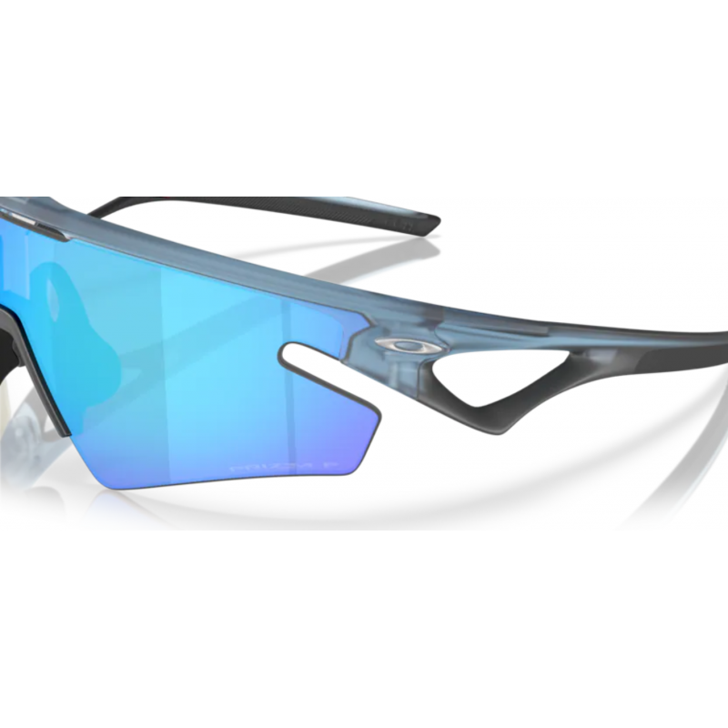Oakley Sphaera Slash matte trans stonewash prizm sapphire polarisiert
